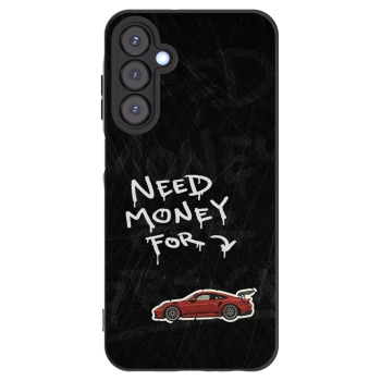 Picasee silikonowe czarne etui na Samsung Galaxy A25 A256B 5G - Track Mode