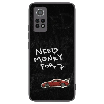 Picasee silikonowe czarne etui na Xiaomi Redmi Note 12 Pro 4G - Track Mode