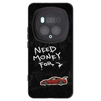 Picasee silikonowe czarne etui na Honor Magic6 Pro - Track Mode
