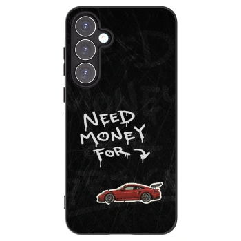 Picasee silikonowe czarne etui na Samsung Galaxy A55 5G A556B - Track Mode