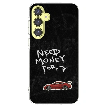 Picasee silikonowe przeźroczyste etui na Samsung Galaxy A35 5G A356B - Track Mode