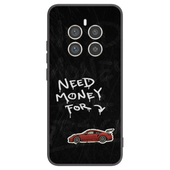 Picasee silikonowe czarne etui na Realme 12 Pro 5G - Track Mode