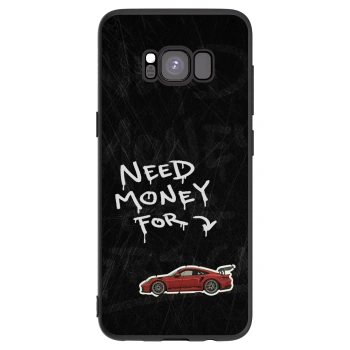 Picasee silikonowe czarne etui na Samsung Galaxy S8 G950F - Track Mode