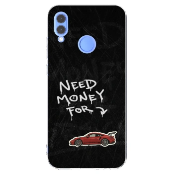 Picasee silikonowe przeźroczyste etui na Huawei P Smart 2019 - Track Mode