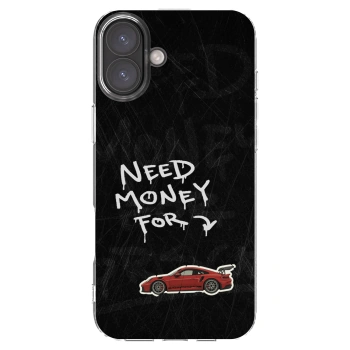 Picasee silikonowe przeźroczyste etui na Apple iPhone 16 Plus - Track Mode