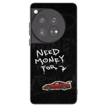 Picasee silikonowe czarne etui na OnePlus 12 5G - Track Mode