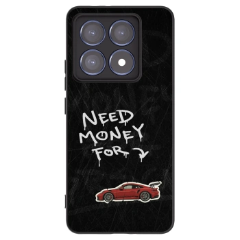 Picasee silikonowe czarne etui na Xiaomi 14T Pro - Track Mode