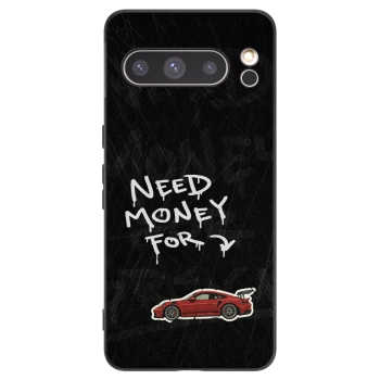 Picasee silikonowe czarne etui na Google Pixel 8 Pro - Track Mode