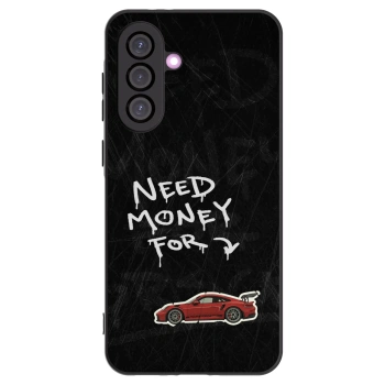 Picasee silikonowe czarne etui na Samsung Galaxy A56 5G A566B - Track Mode