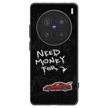 Picasee silikonowe czarne etui na Vivo X200 Pro - Track Mode