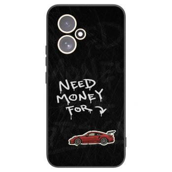 Picasee silikonowe czarne etui na Honor 400 5G - Track Mode