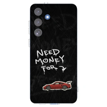 Picasee silikonowe przeźroczyste etui na Samsung Galaxy S25 FE 5G - Track Mode