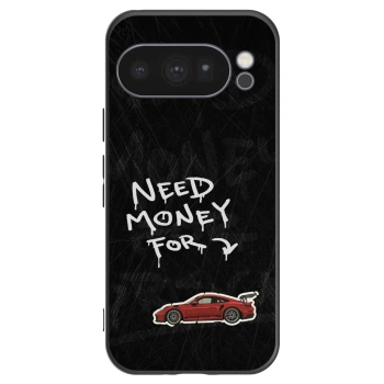 Picasee silikonowe czarne etui na Google Pixel 10 Pro - Track Mode