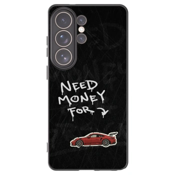 Picasee silikonowe czarne etui na Samsung Galaxy S26 Ultra - Track Mode