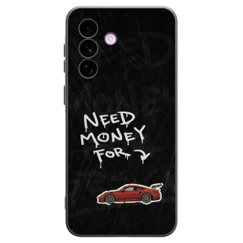 Picasee silikonowe czarne etui na Samsung Galaxy A57 5G - Track Mode
