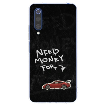 Picasee silikonowe przeźroczyste etui na Xiaomi Mi 9 SE - Track Mode