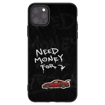 Picasee silikonowe czarne etui na Apple iPhone 11 Pro Max - Track Mode