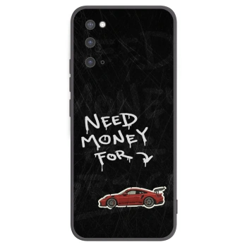 Picasee silikonowe czarne etui na Samsung Galaxy S20 G980F - Track Mode