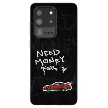 Picasee silikonowe czarne etui na Samsung Galaxy S20 Ultra 5G G988F - Track Mode