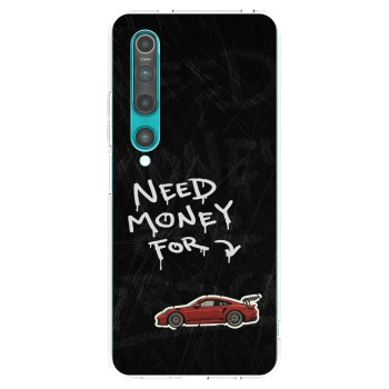 Picasee silikonowe przeźroczyste etui na Xiaomi Mi 10 - Track Mode