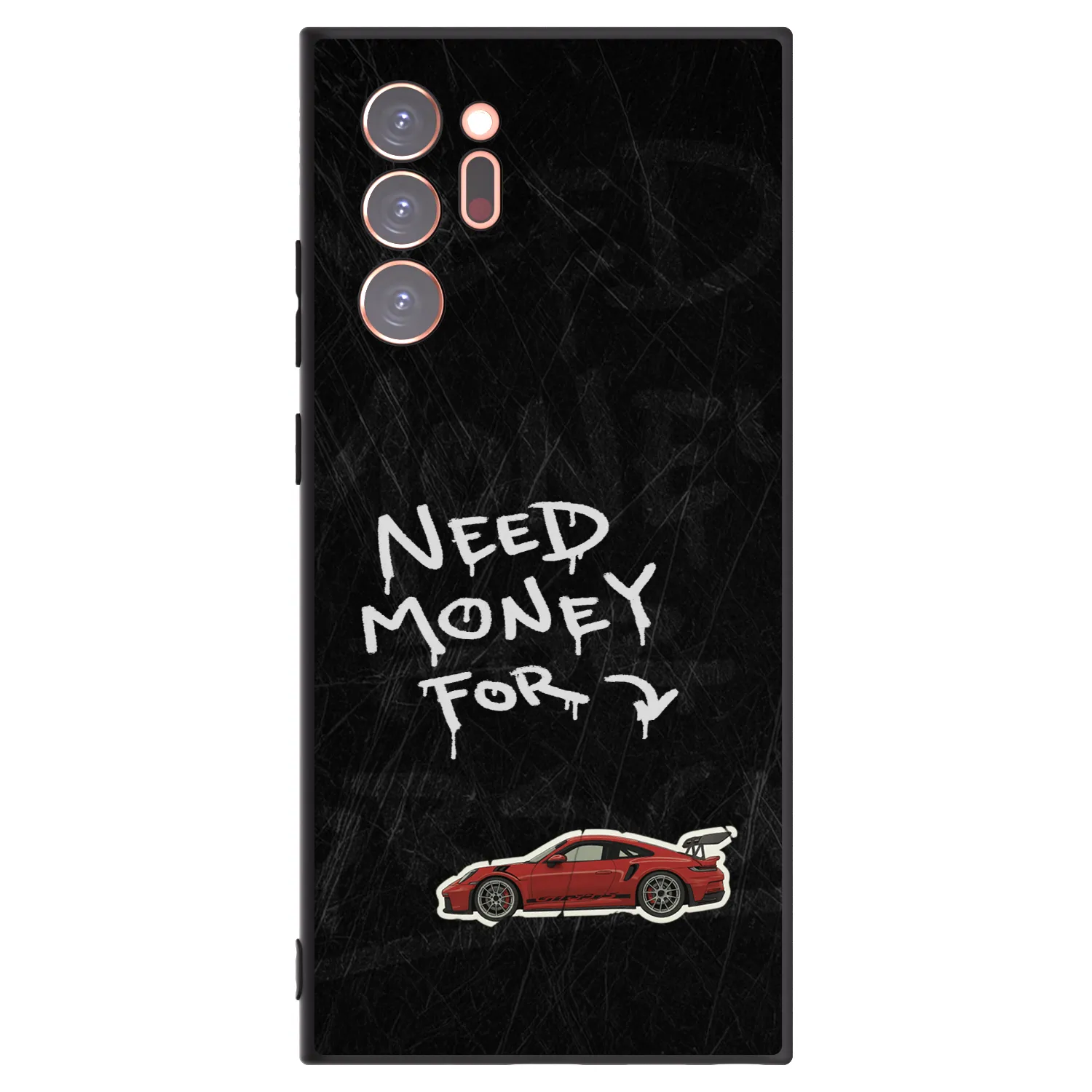 Picasee silikonowe czarne etui na Samsung Galaxy Note 20 Ultra - Track Mode