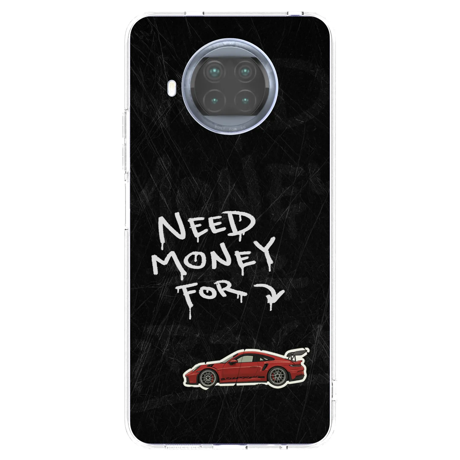 Picasee silikonowe przeźroczyste etui na Xiaomi Mi 10T Lite - Track Mode