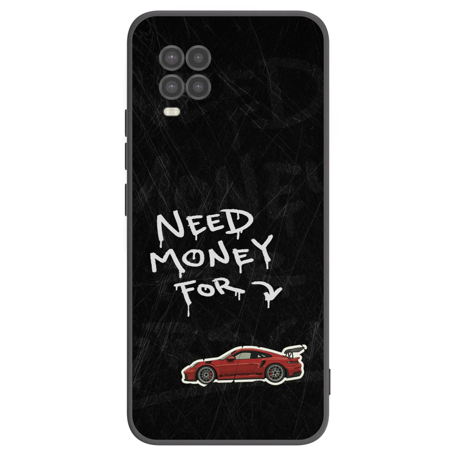 Picasee silikonowe czarne etui na Xiaomi Mi 10 Lite - Track Mode