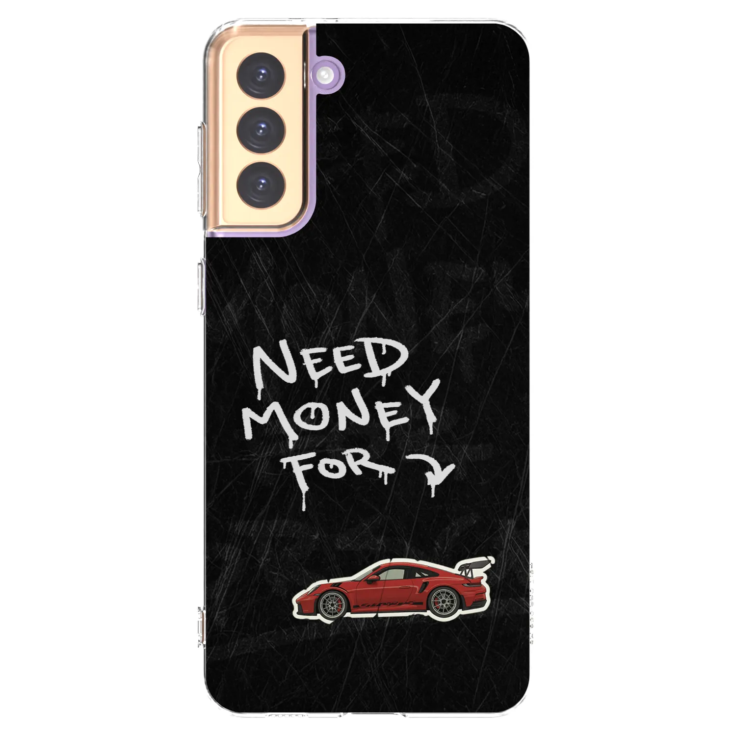 Picasee silikonowe przeźroczyste etui na Samsung Galaxy S21+ 5G G996F - Track Mode