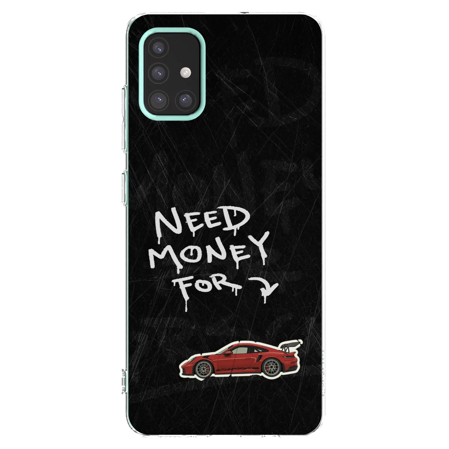 Picasee silikonowe przeźroczyste etui na Samsung Galaxy M31s - Track Mode