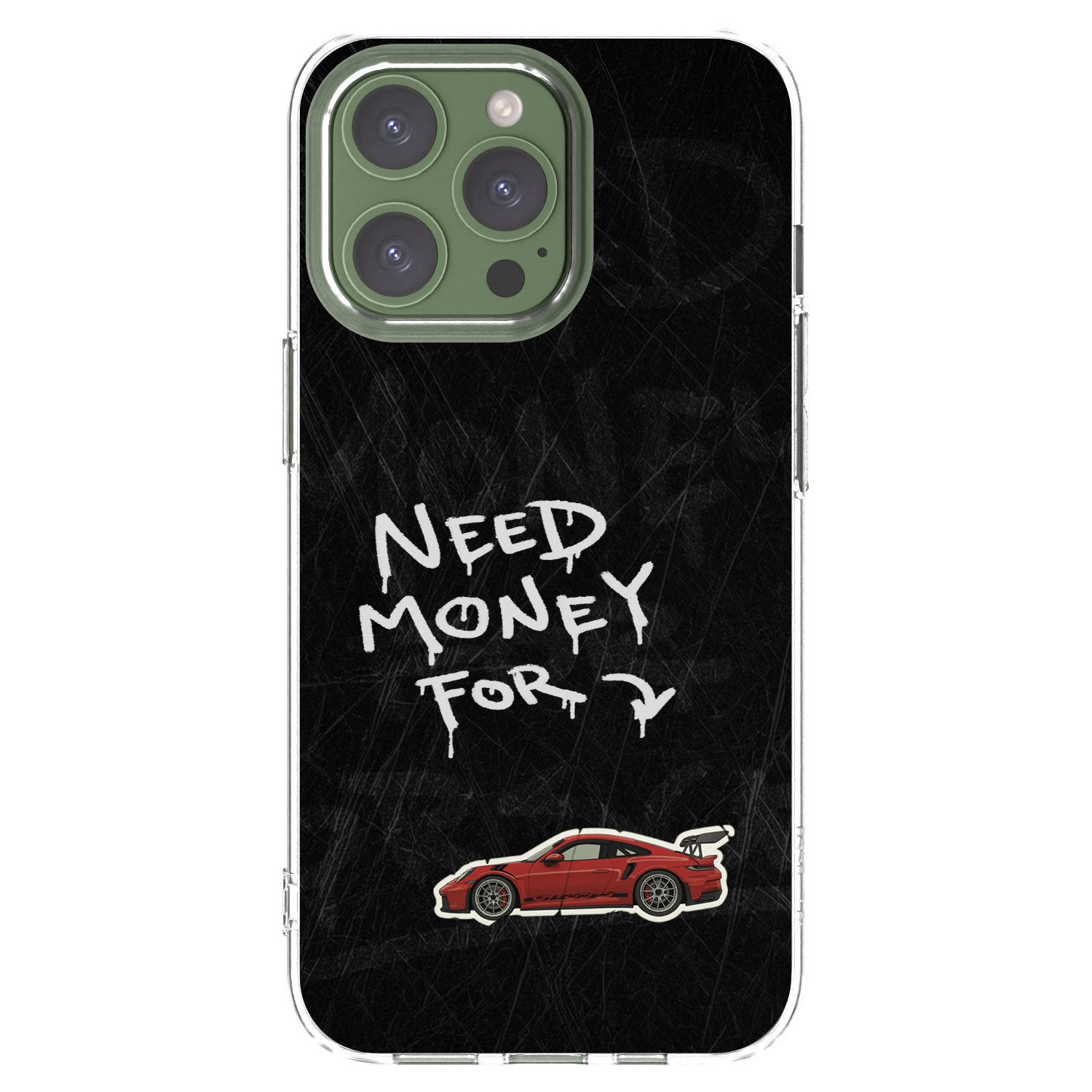 Picasee silikonowe przeźroczyste etui na Apple iPhone 13 Pro - Track Mode