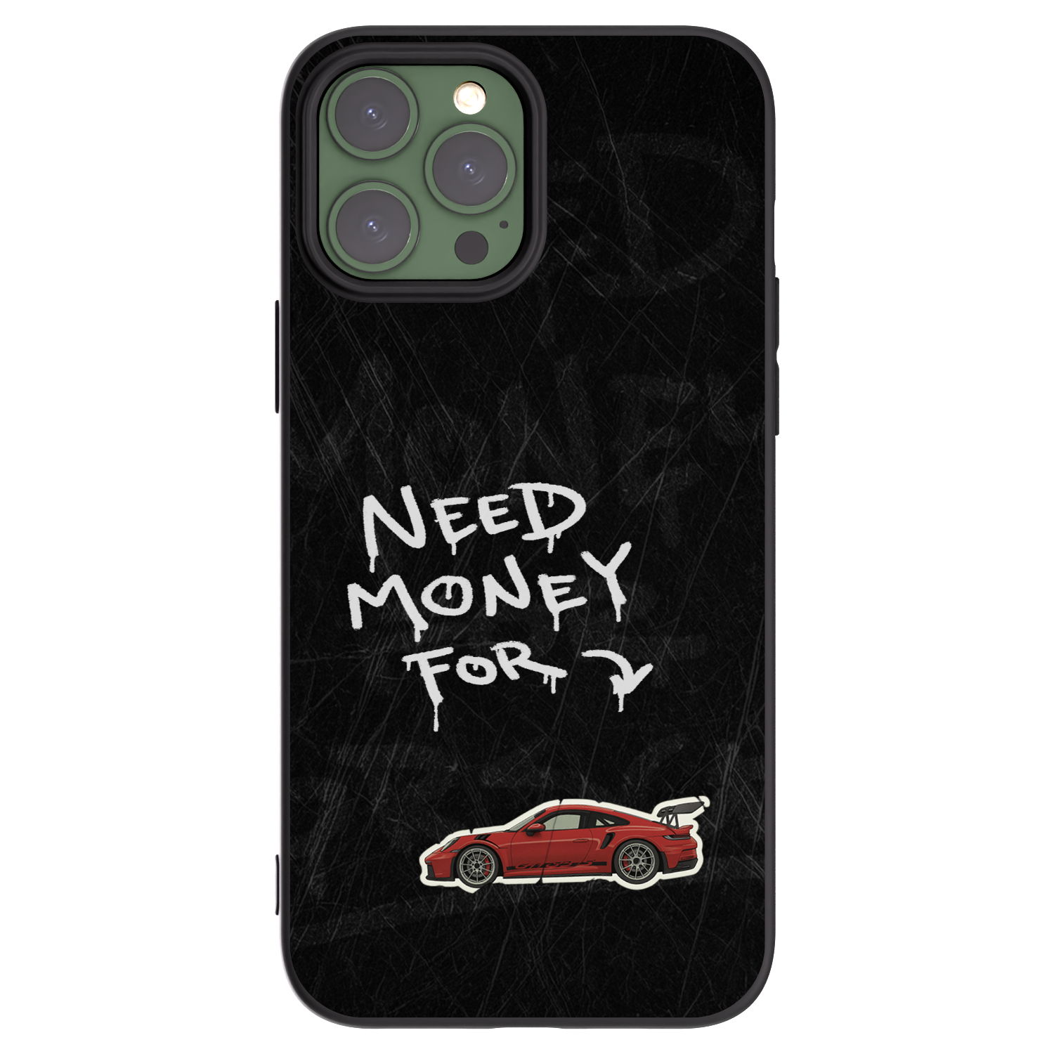 Picasee silikonowe czarne etui na Apple iPhone 13 Pro Max - Track Mode