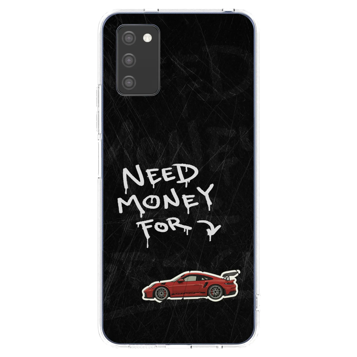Picasee silikonowe przeźroczyste etui na Samsung Galaxy A02s A025G - Track Mode