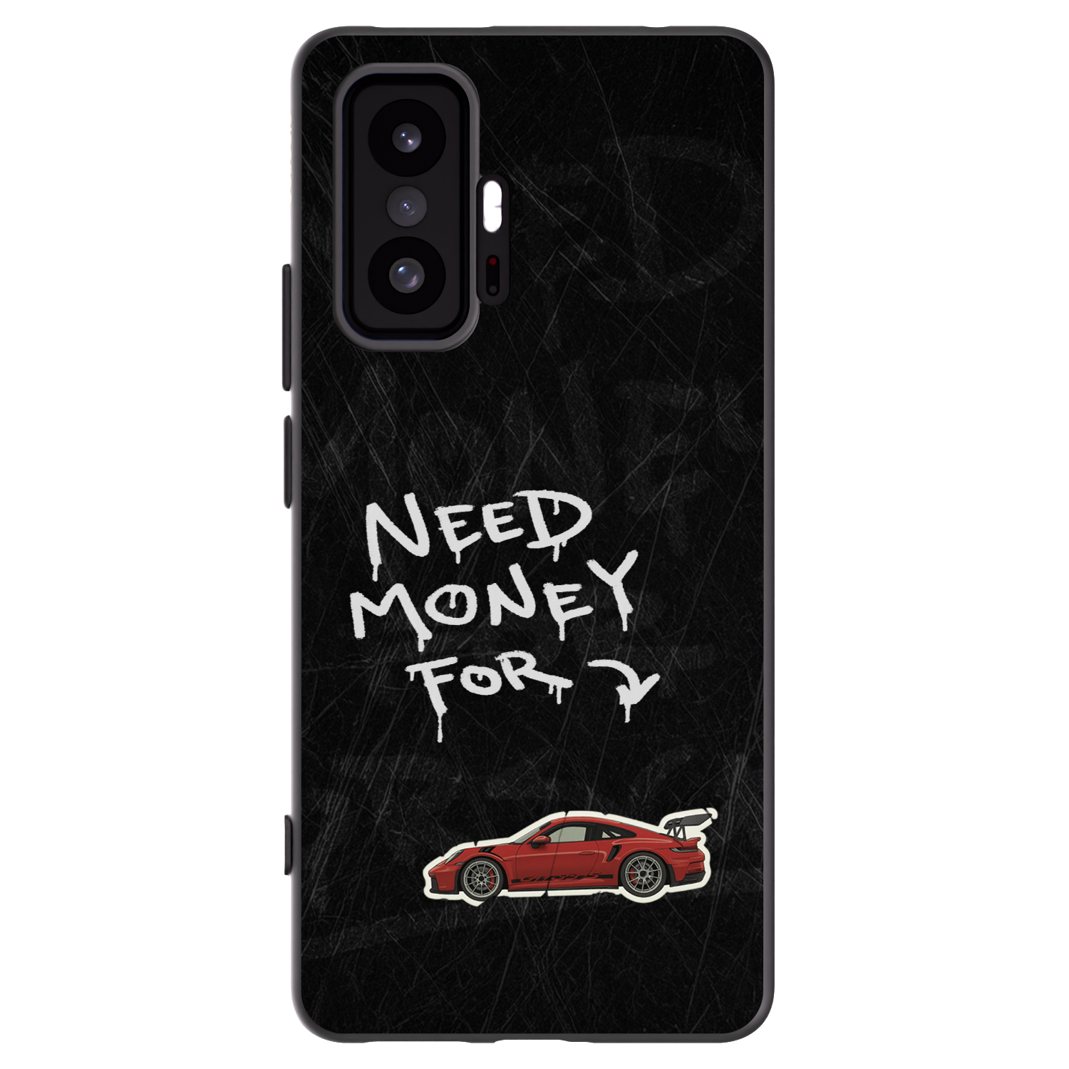 Picasee silikonowe czarne etui na Xiaomi 11T Pro - Track Mode