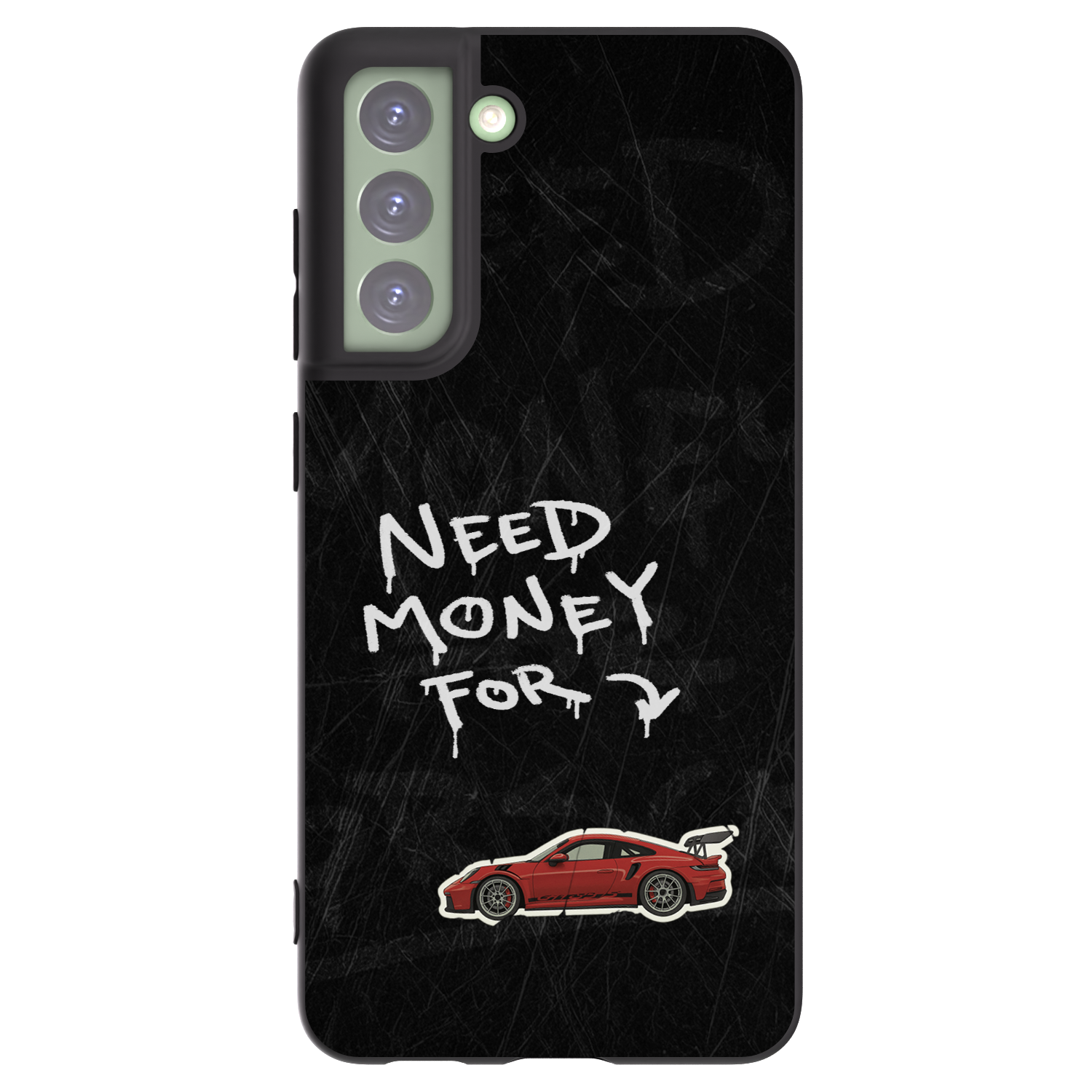 Picasee silikonowe czarne etui na Samsung Galaxy S21 FE 5G - Track Mode