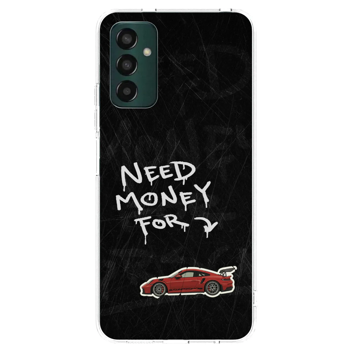 Picasee silikonowe przeźroczyste etui na Samsung Galaxy M13 M135F - Track Mode