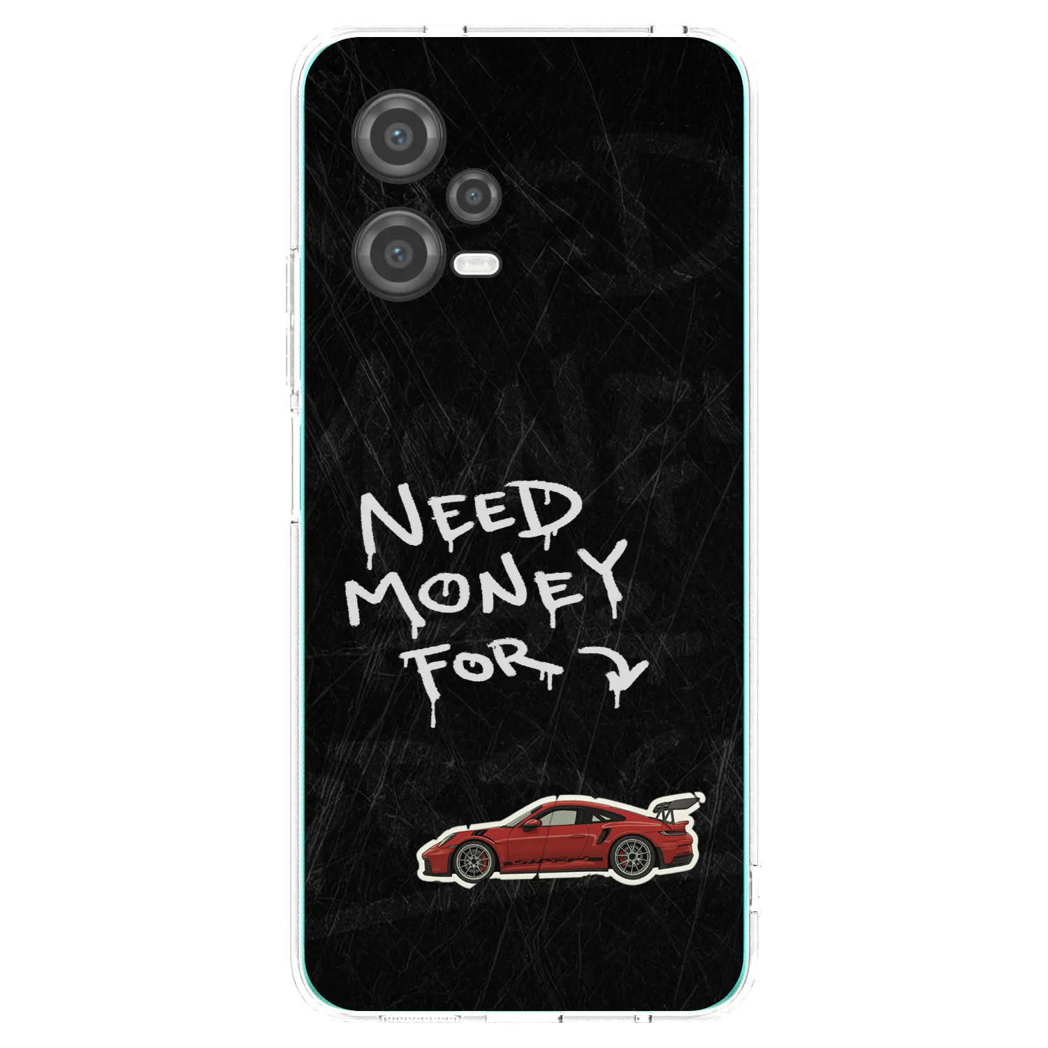 Picasee silikonowe przeźroczyste etui na Xiaomi Poco X5 - Track Mode