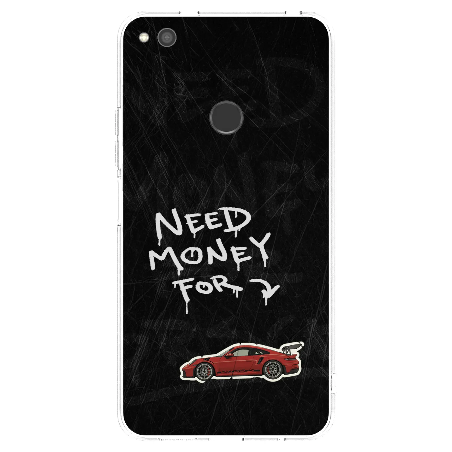 Picasee silikonowe przeźroczyste etui na Huawei P9 Lite 2017 - Track Mode