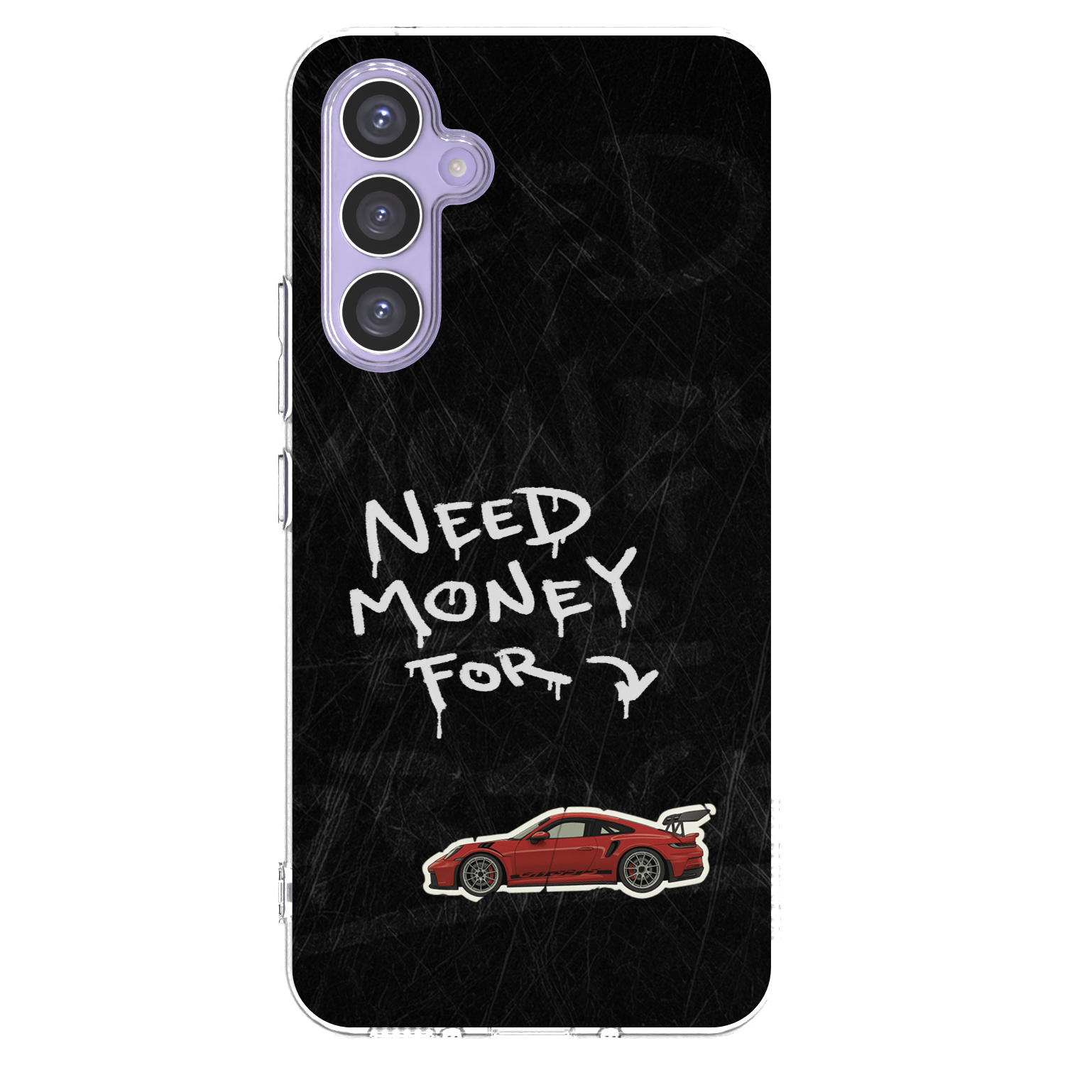 Picasee silikonowe przeźroczyste etui na Samsung Galaxy A54 5G A546B - Track Mode