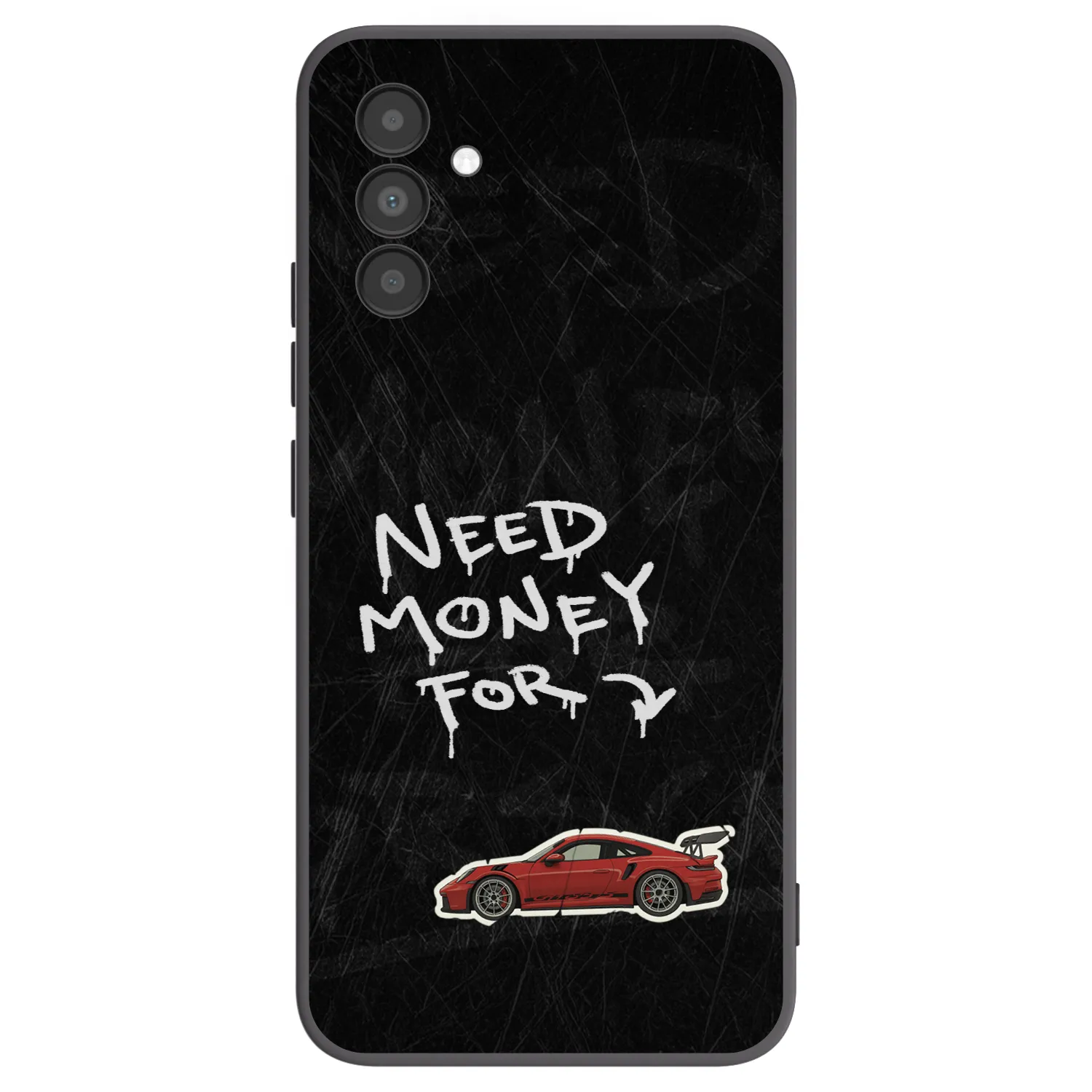 Picasee silikonowe czarne etui na Samsung Galaxy A04s A047F - Track Mode