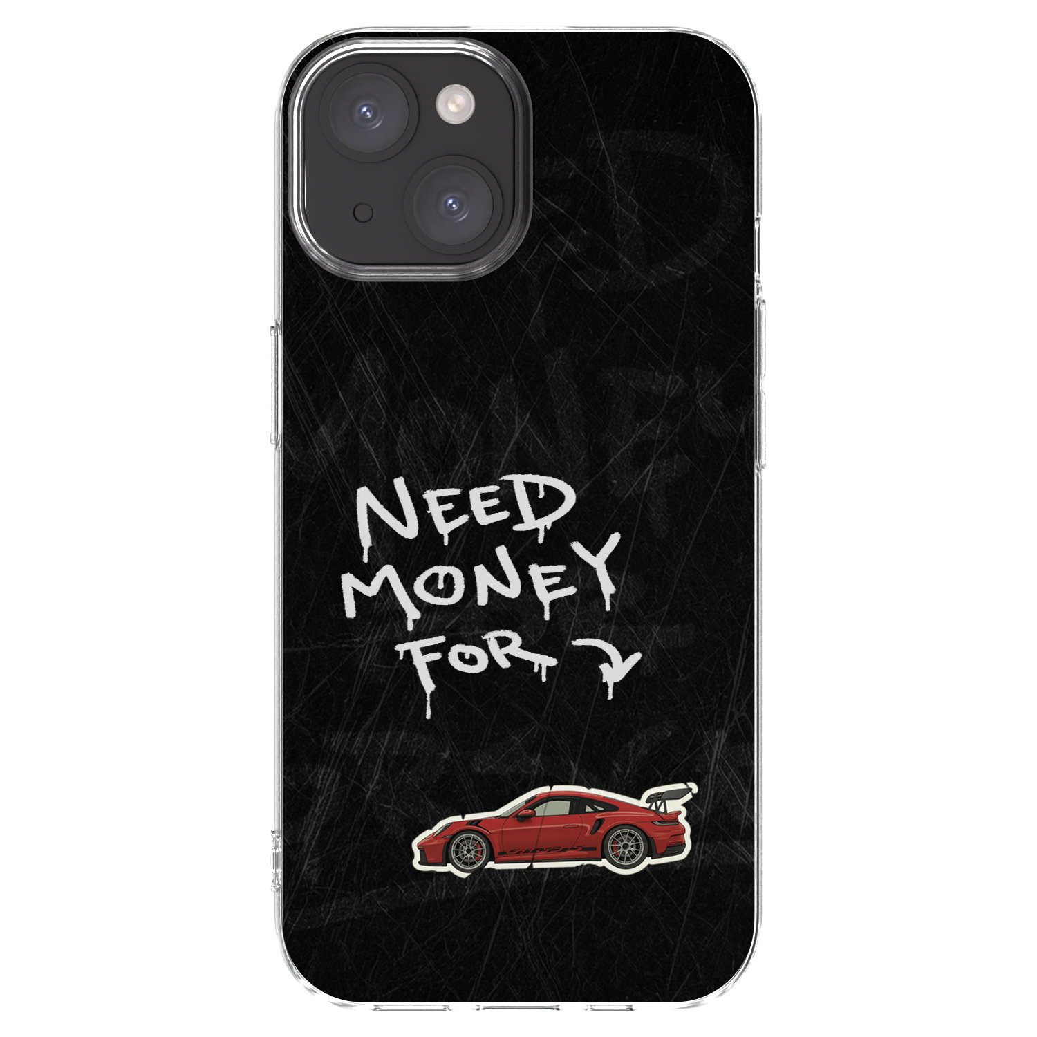 Picasee silikonowe przeźroczyste etui na Apple iPhone 15 - Track Mode