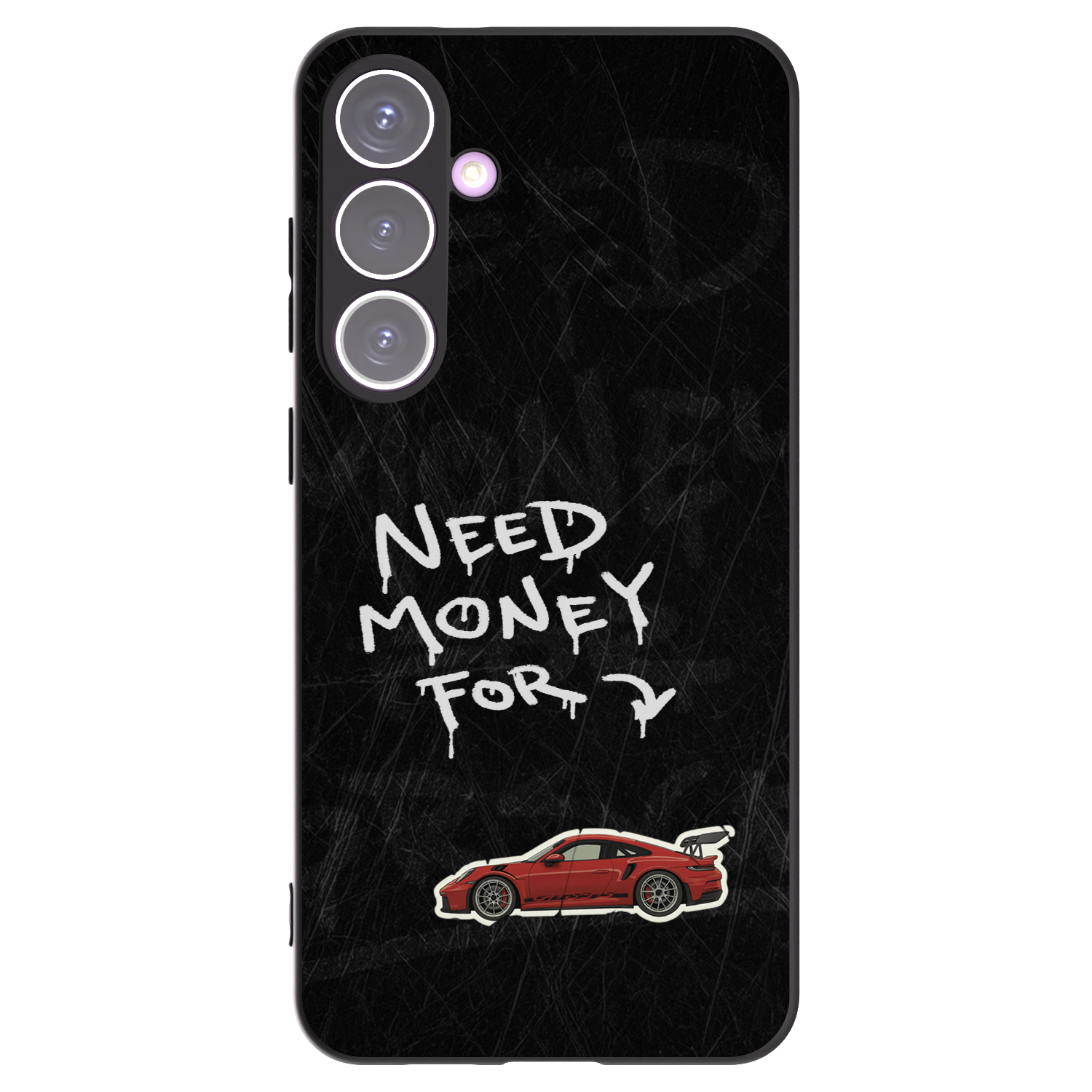 Picasee silikonowe czarne etui na Samsung Galaxy S24+ S926B 5G - Track Mode