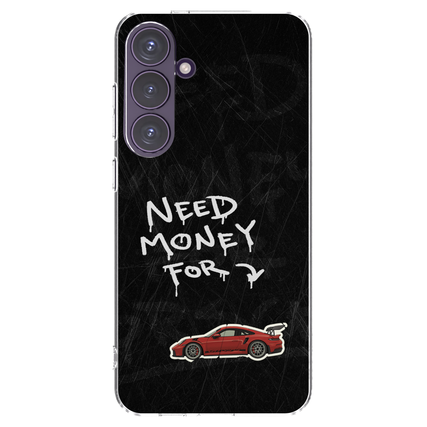 Picasee silikonowe przeźroczyste etui na Samsung Galaxy S24+ S926B 5G - Track Mode
