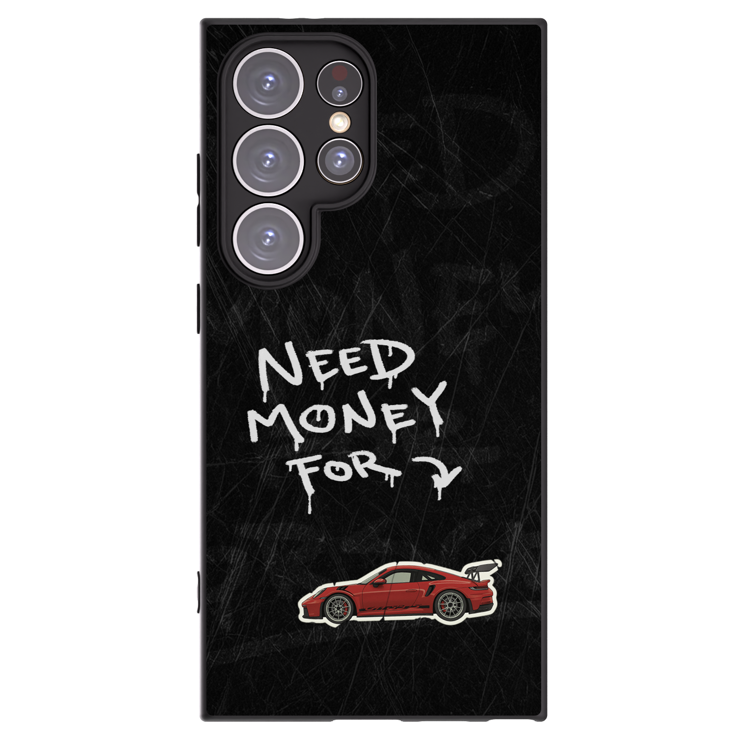 Picasee silikonowe czarne etui na Samsung Galaxy S24 Ultra S928B 5G - Track Mode