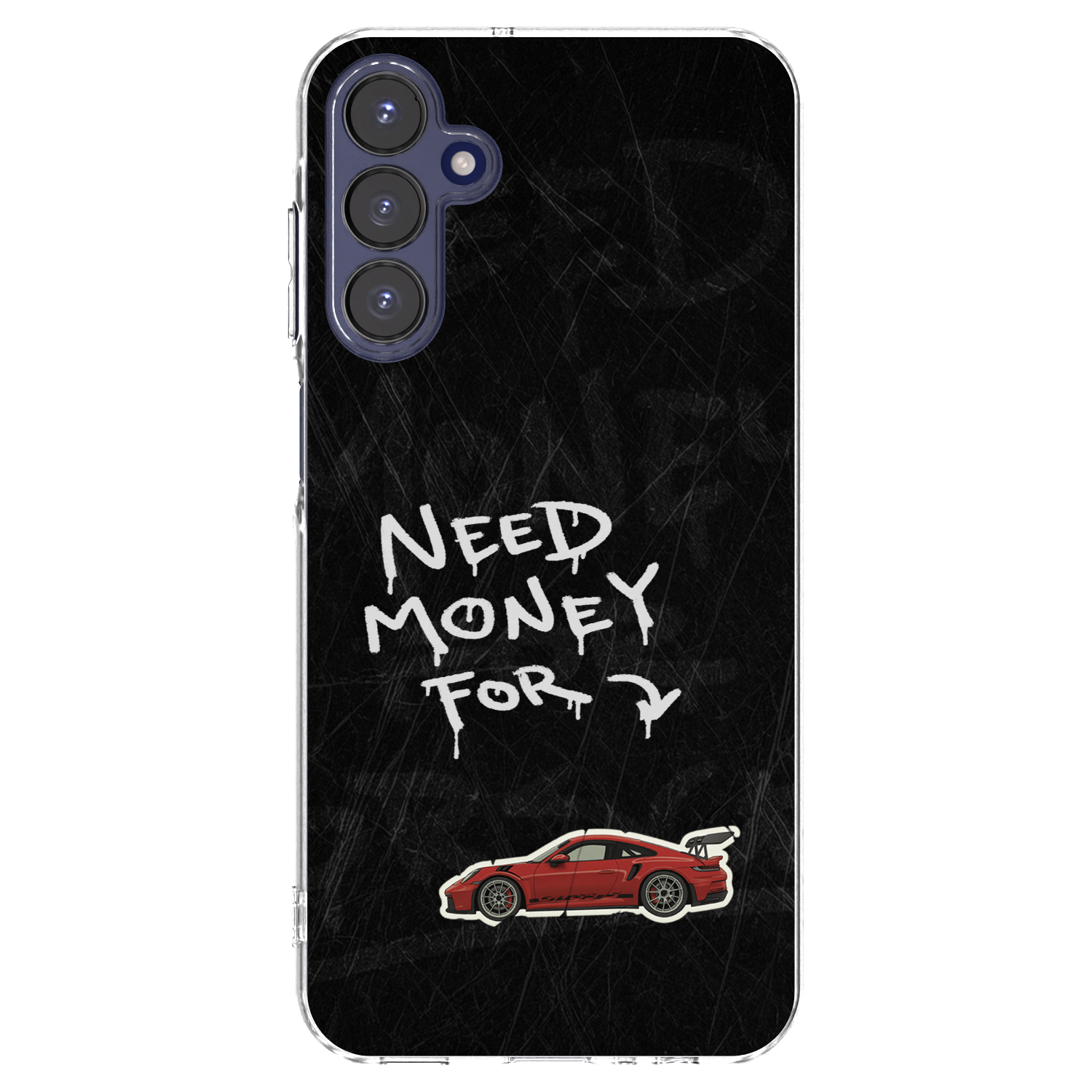 Picasee silikonowe przeźroczyste etui na Samsung Galaxy A15 A155F 4G - Track Mode