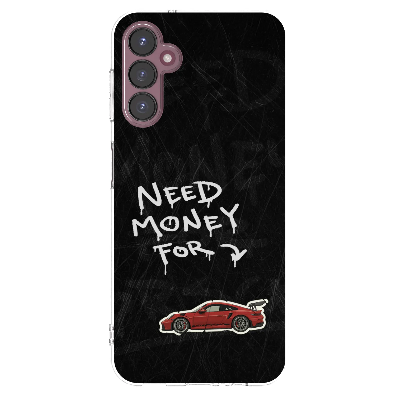 Picasee silikonowe przeźroczyste etui na Samsung Galaxy A05s A057G - Track Mode