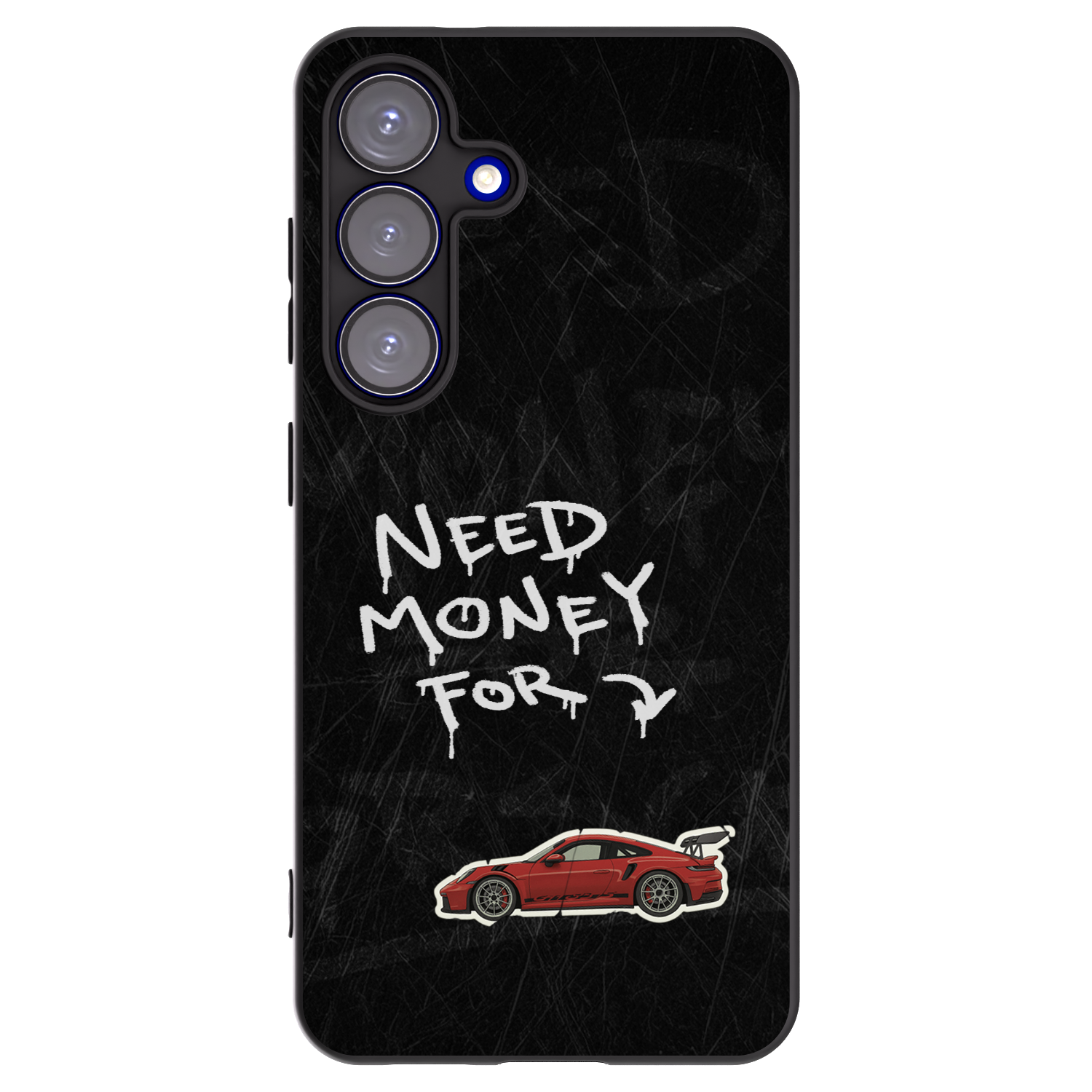 Picasee silikonowe czarne etui na Samsung Galaxy S25 5G - Track Mode