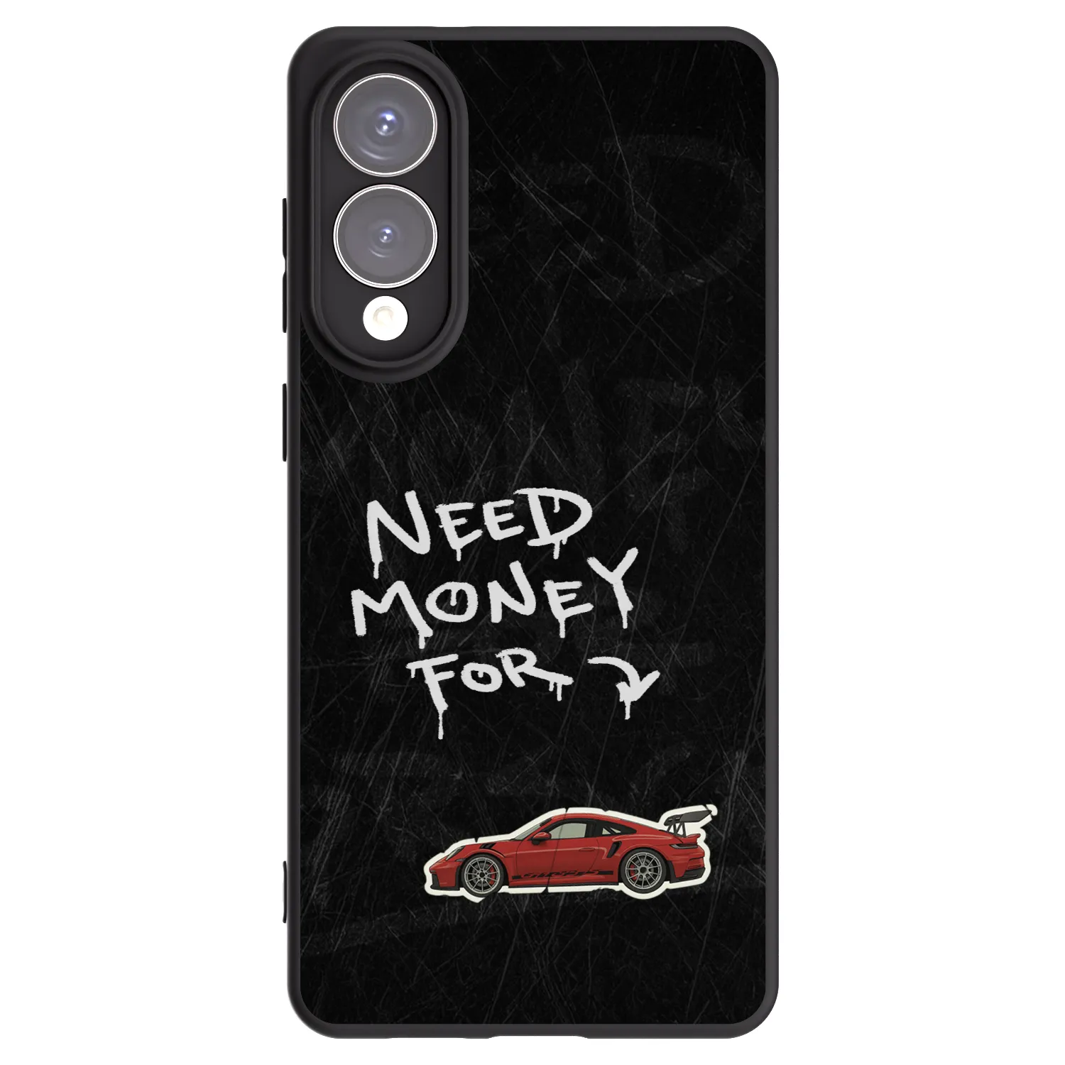 Picasee silikonowe czarne etui na Samsung Galaxy S25 Edge 5G - Track Mode