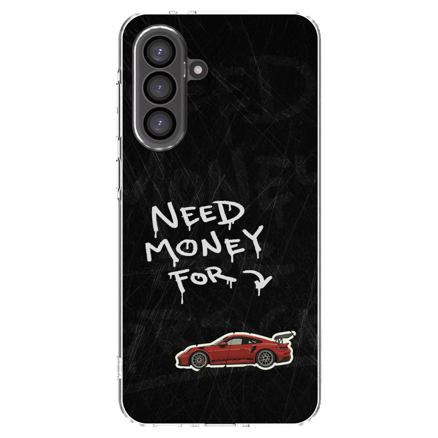 Picasee silikonowe przeźroczyste etui na Samsung Galaxy A56 5G A566B - Track Mode