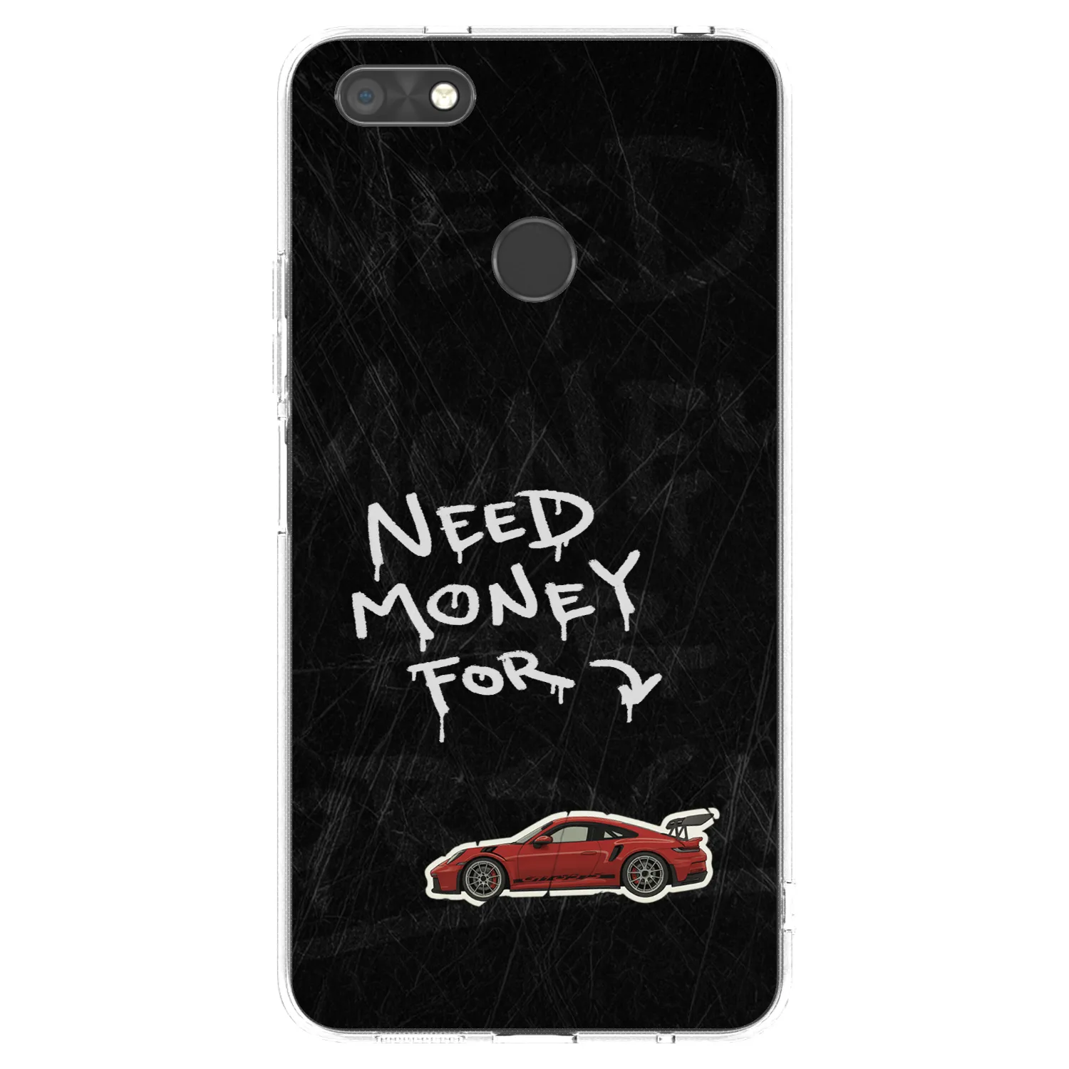 Picasee silikonowe przeźroczyste etui na Huawei P9 Lite Mini - Track Mode