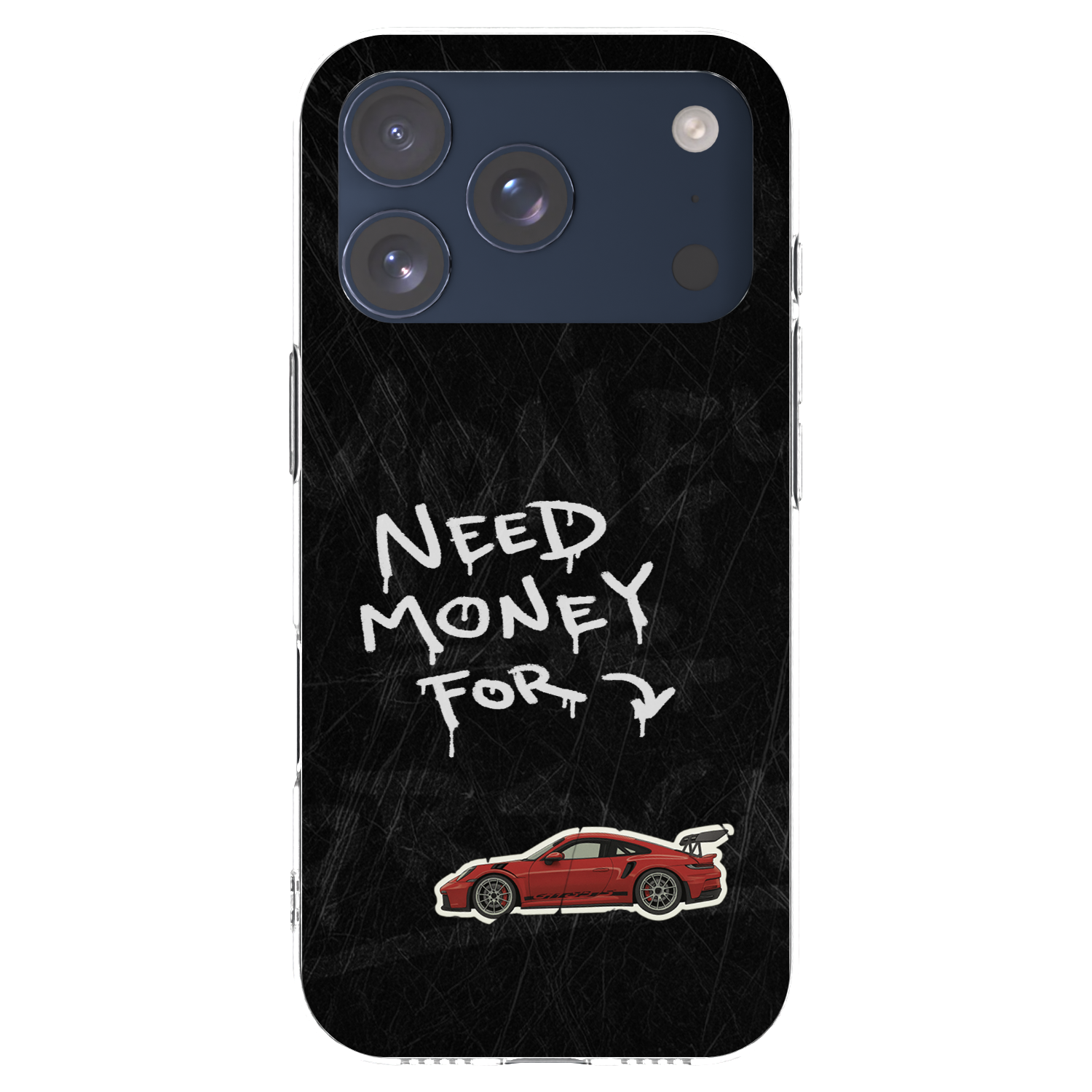 Picasee silikonowe przeźroczyste etui na Apple iPhone 17 Pro - Track Mode